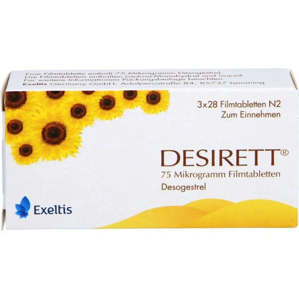 Desirett 75 Mikrogramm — Digitales Rezept