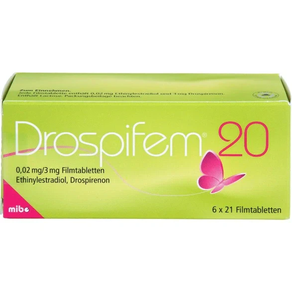 Drospifem 20 0.02mg/3mg — Digitales Rezept