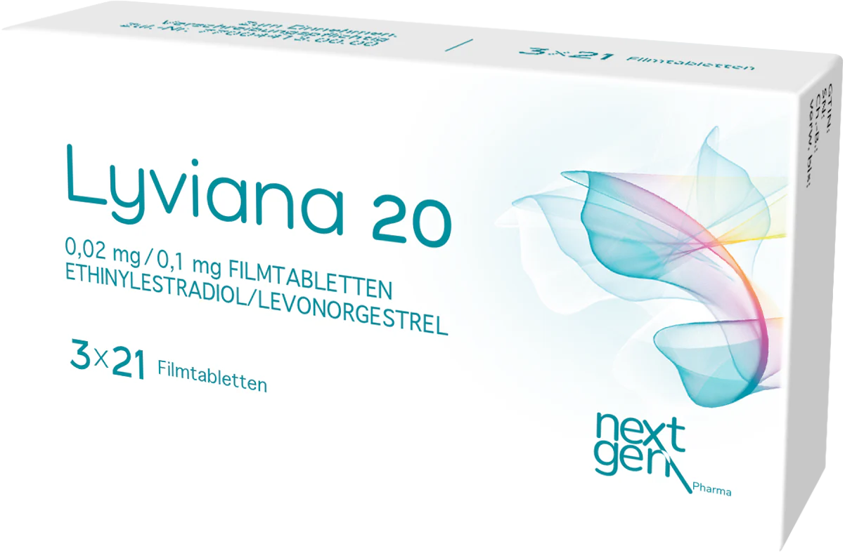 Lyviana 20 0,02 mg/0,1 mg — Digitales Rezept
