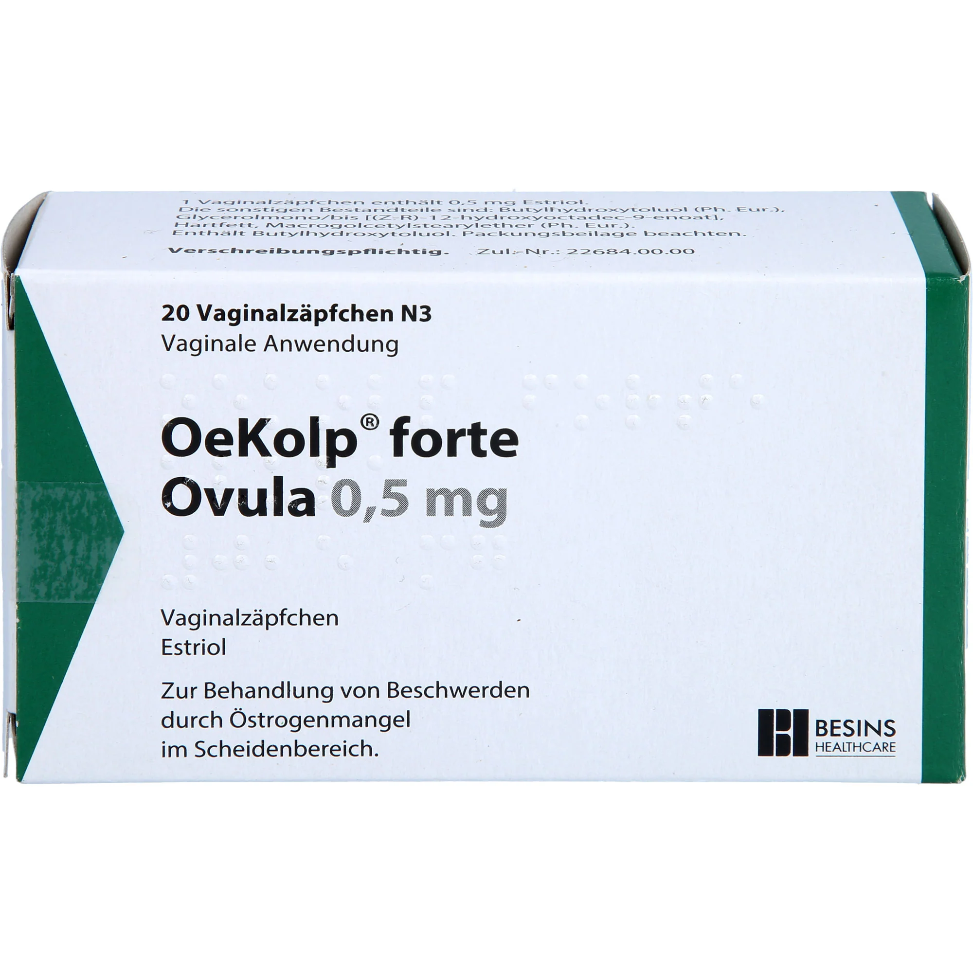 OeKolp Forte Ovula 0,5 mg