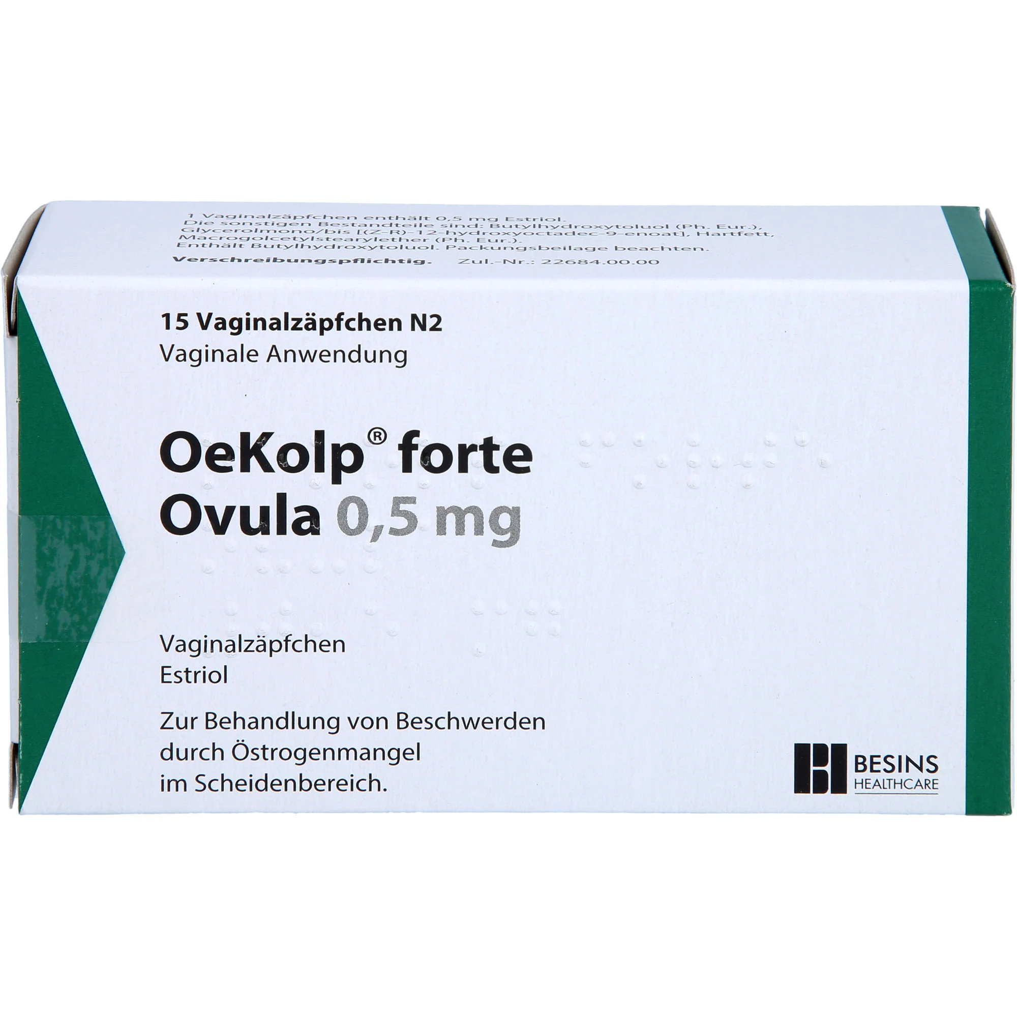 OeKolp Forte Ovula 0,5 mg - Image 2