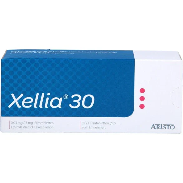 Xellia 30 0.03mg/3mg Fta — Digitales Rezept