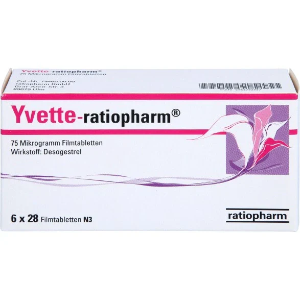 Yvette Ratiopharm 75ug